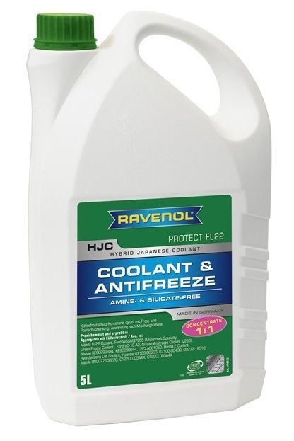 Ravenol HJC Hybrid Japanese Coolant Concentrate Зеленый 5л