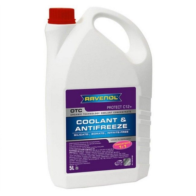 Ravenol OTC Protect C12+ Concentrate красно-лиловый 5л